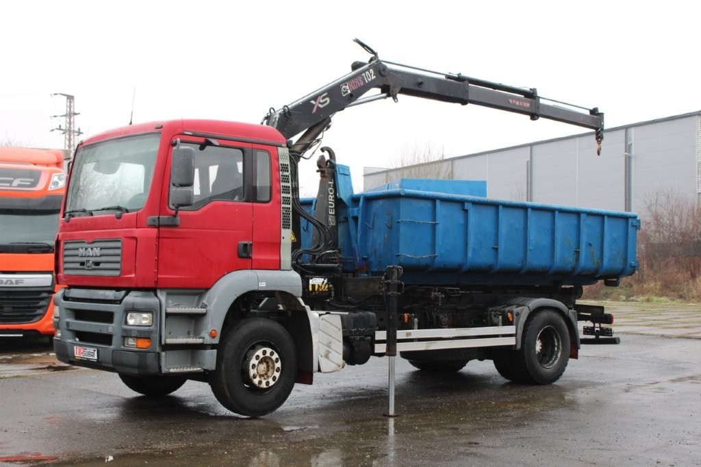 MAN TGA 18.350, CRANE HIAB 102