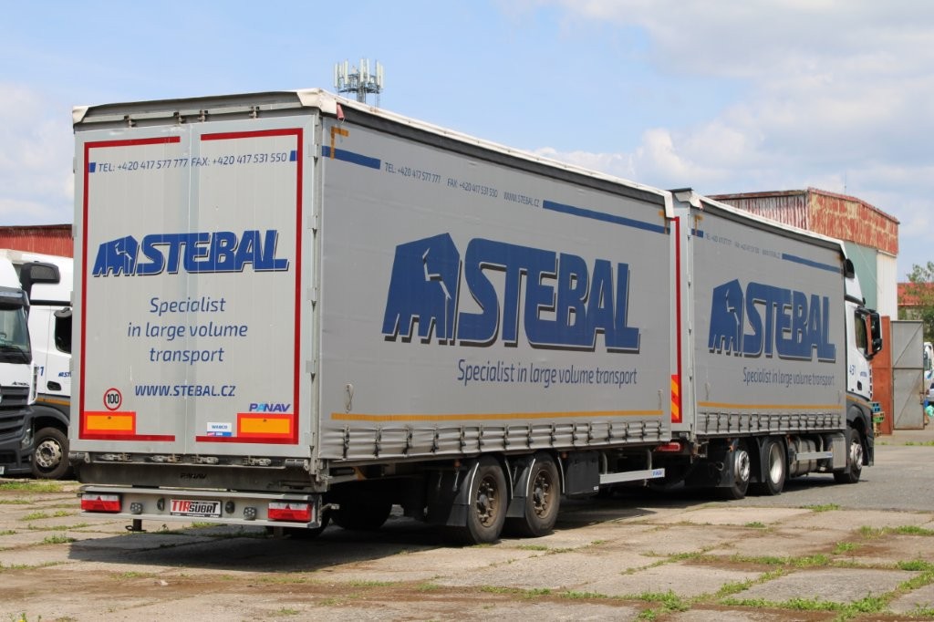 Mercedes-Benz Actros 2542 NAVIGACE + PANAV TVK 18 M (8,20m x 2,4